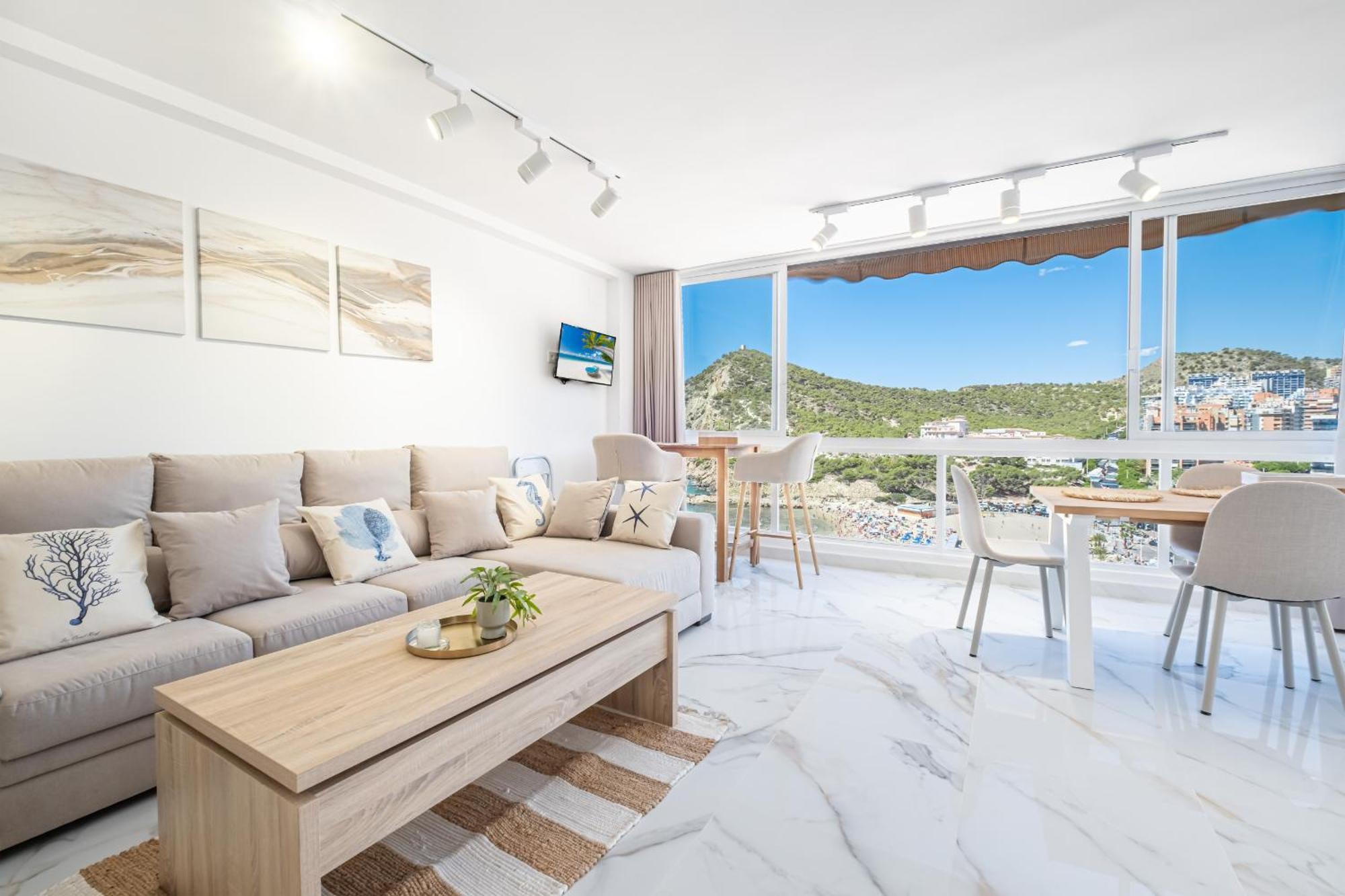 Atalaya Beach Apartments Sea View Finestrat Esterno foto