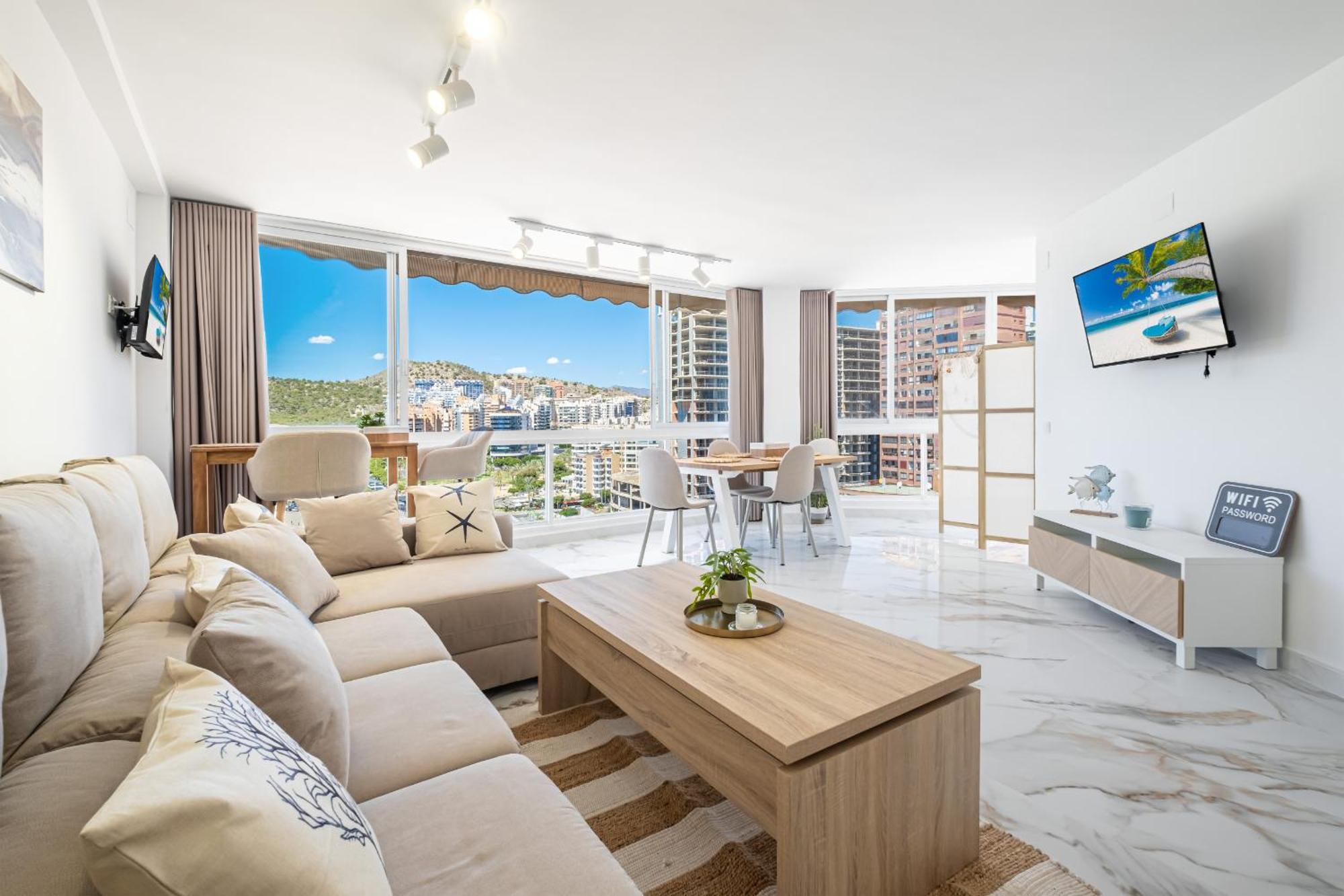 Atalaya Beach Apartments Sea View Finestrat Esterno foto